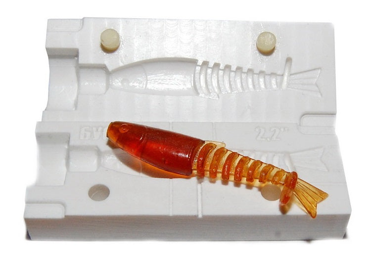 Fishing Soft Bait Mold Size and Styles Available - Artificial Stone Fishing  Injection Molds, Durable Soft Fishing Lures