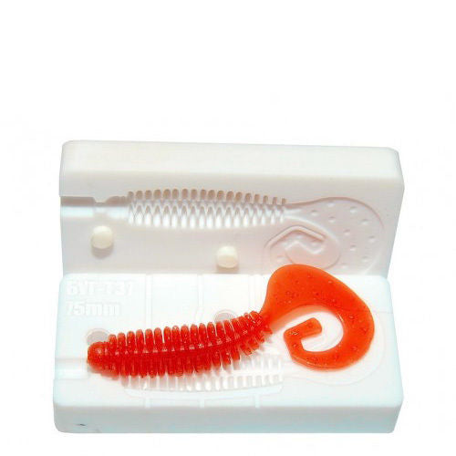 Four Tail Grub Soft Plastic Injection Mold