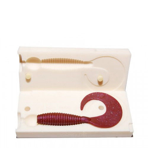 Homemade Fishing Lure Blog: Sushi Whip Tail Grub Molds / Moulds