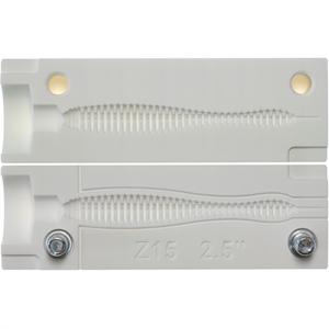 Bubbling Shaker Worm Soft Plastic Bait Mold DIY Lure