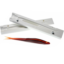 🔥 New Super Fluke Soft Plastic Bait Mold Shad DIY Lure