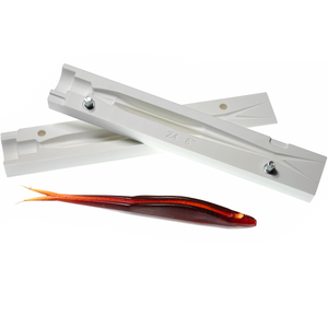 🔥 New Super Fluke Soft Plastic Bait Mold Shad DIY Lure
