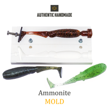 🔥 New Ammonite Soft Plastic Bait Mold Shad DIY Lure
