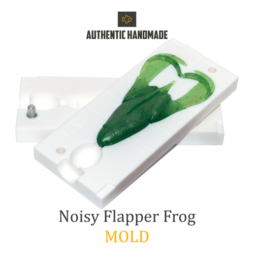 🔥 New Noisy Flapper Soft Plastic Bait Mold DIY Lure