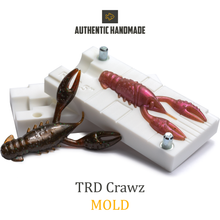 🔥 New TRD Crawz Soft Plastic Bait Mold Craw DIY Lure