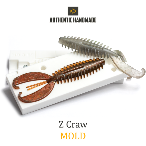 Mold TRD Crawz Craw Soft Plastic Fishing Lure Bait Making 2.5