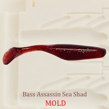 Bass Assassin Sea Shad Plastic Bait Mold DIY Lure