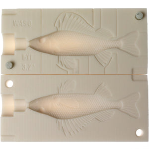 Ruff Anatomic Soft Plastic Bait Mold Shad DIY Lure