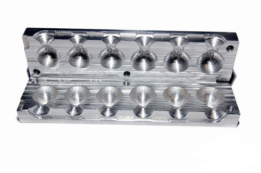 Fishing Cheburashka Weights Sinker Aluminum Mold 30-40 grams 6 cavity –  Authentic Handmade