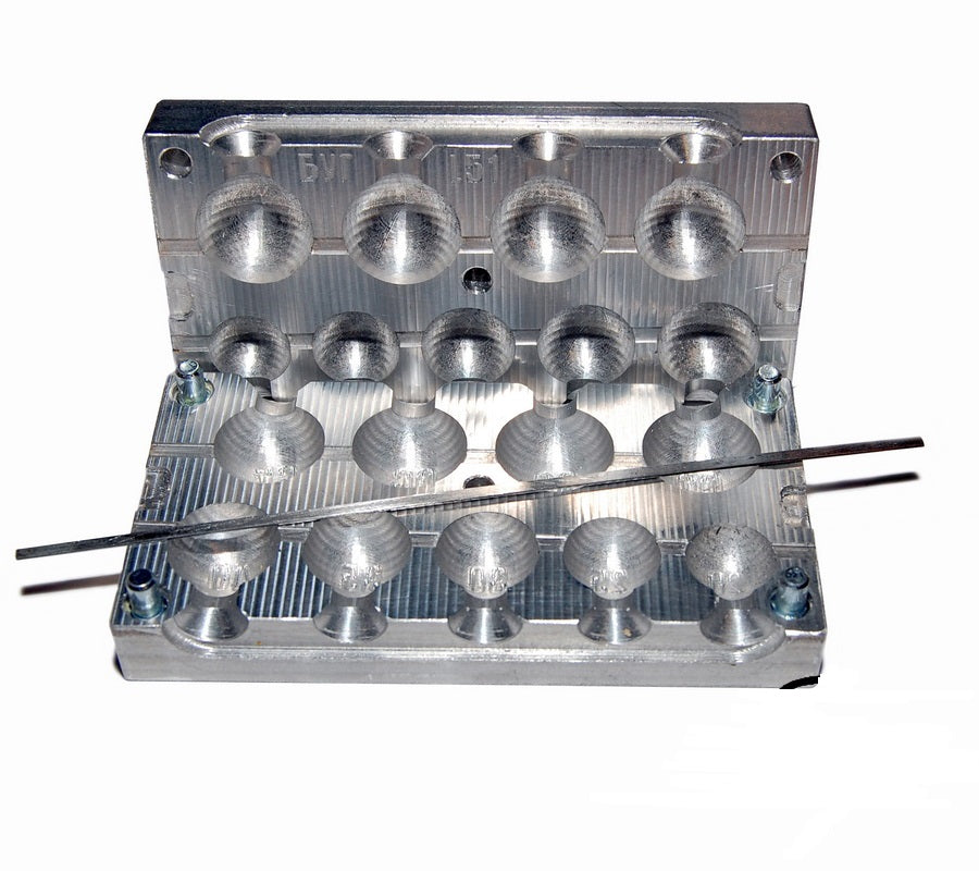 BALL LEAD SINKER MOULD FISHING WEIGHT MOULDS