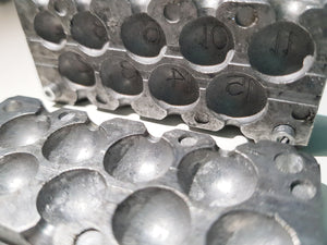 Fishing Cheburashka Weights Sinker Mold 7-15 grams 9 cavity -  - Authentic Handmade
