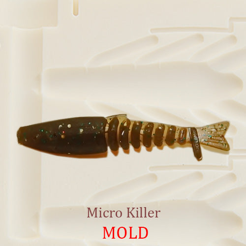 Micro Killer Soft Plastic Bait Mold Shad DIY Lure