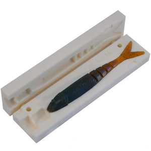 Blade Minnow Soft Plastic Bait Mold Shad DIY Lure