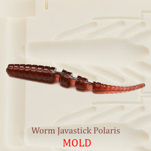 Javastick Polaris Soft Plastic Worm Bait Mold DIY Lure