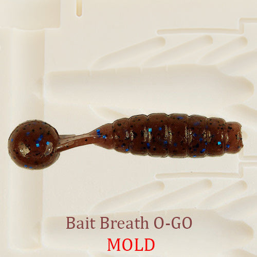 Bait Breath O-GO Plastic Bait Mold Shad DIY Lure