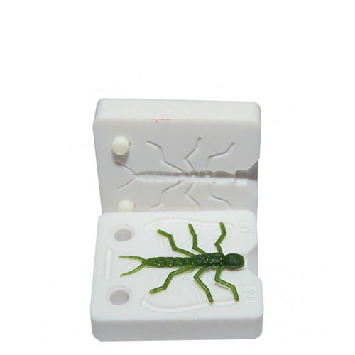 Angry Baits Grasshopper Bug Fishing Soft Plastic Mold DIY Lure