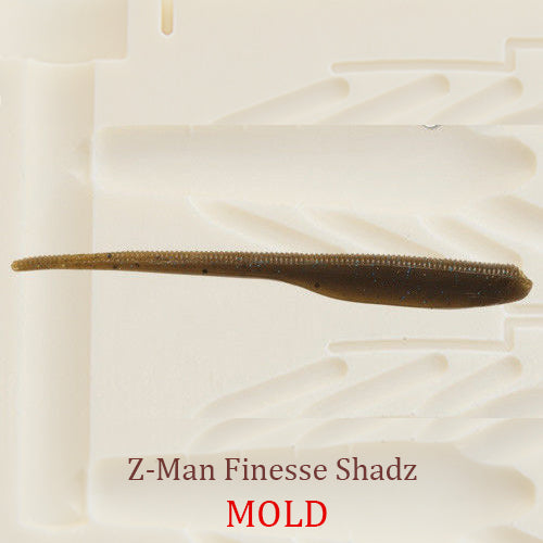 Z-Man Finesse Shadz Fishing Bait Mold Shad DIY Lure