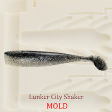Lunker City Shaker Soft Plastic Bait Mold Shad DIY Lure
